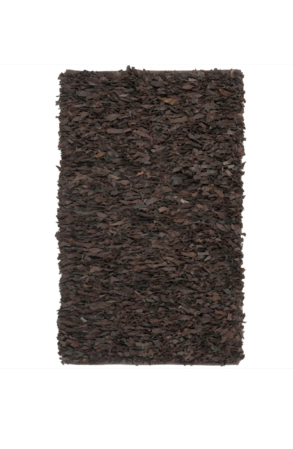 Leather Shag Rug 8x10