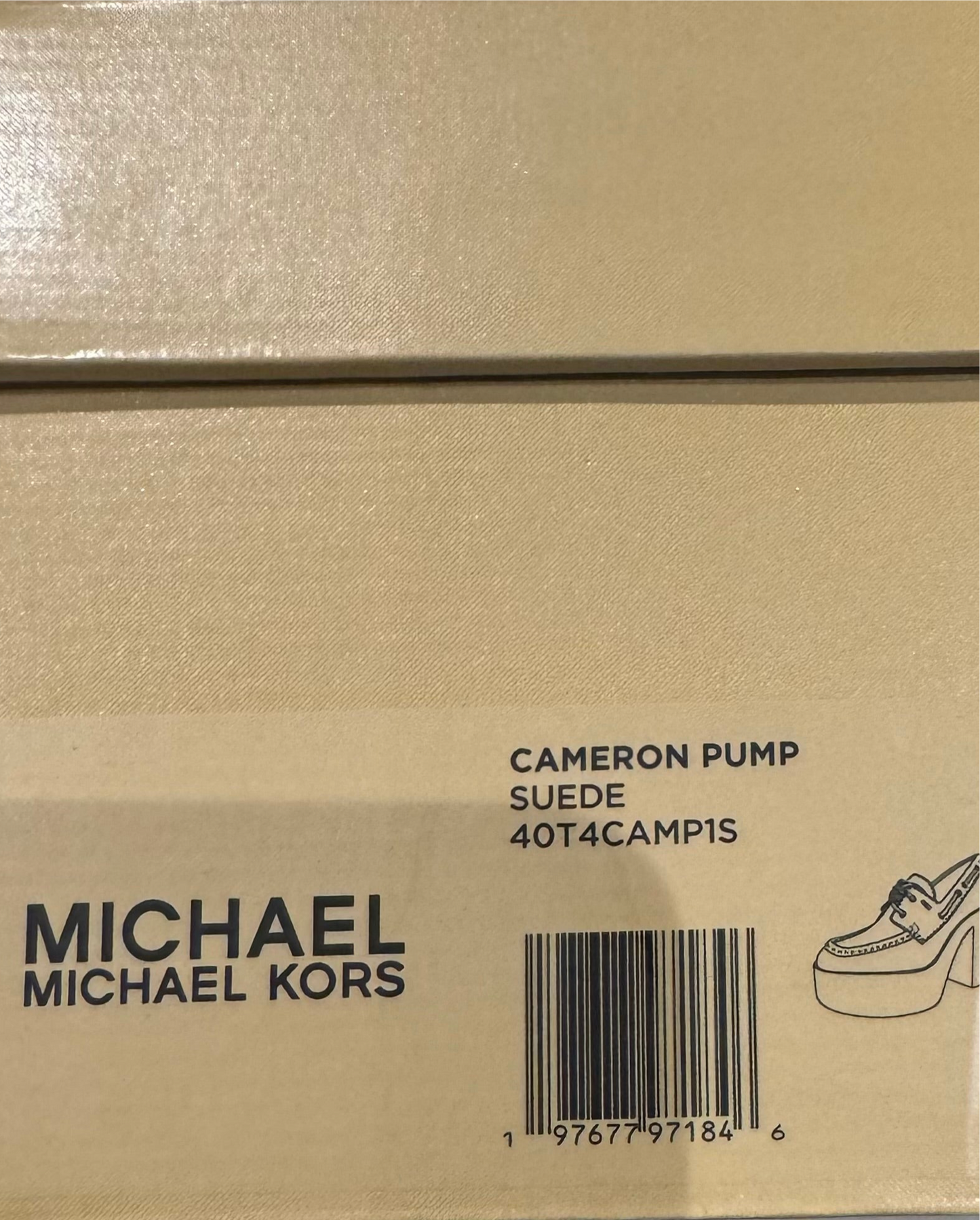 Unworn Michael Kors Cameron Suede Loafer 7.5