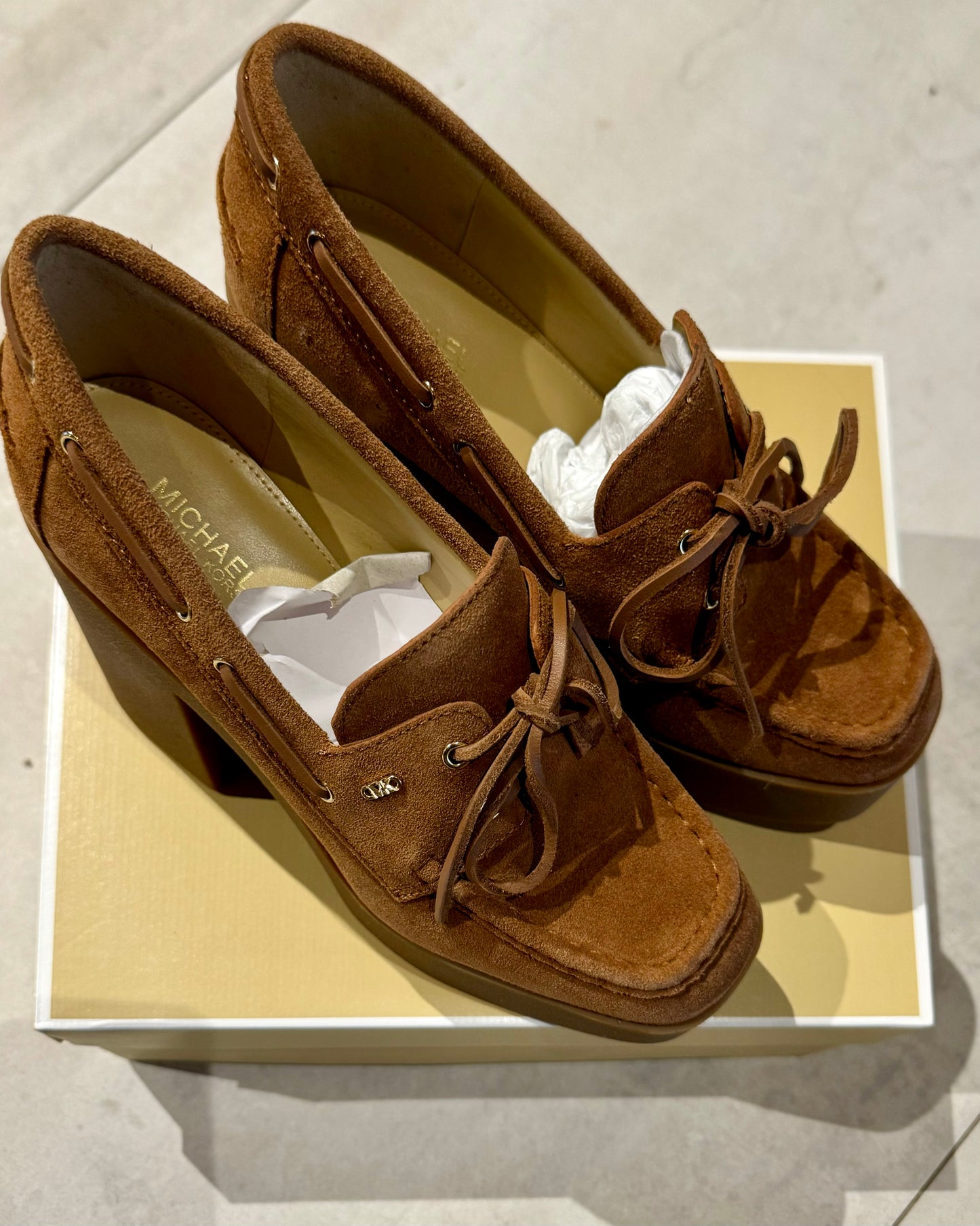 Unworn Michael Kors Cameron Suede Loafer 7.5